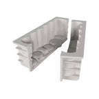 Moule silicone Bûche Lumière 219x89 H75 mm