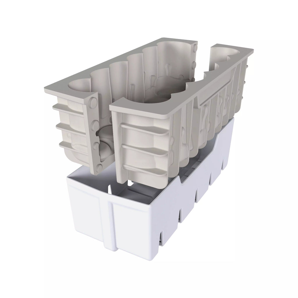 Moule silicone Bûche Lumière 219x89 H75 mm