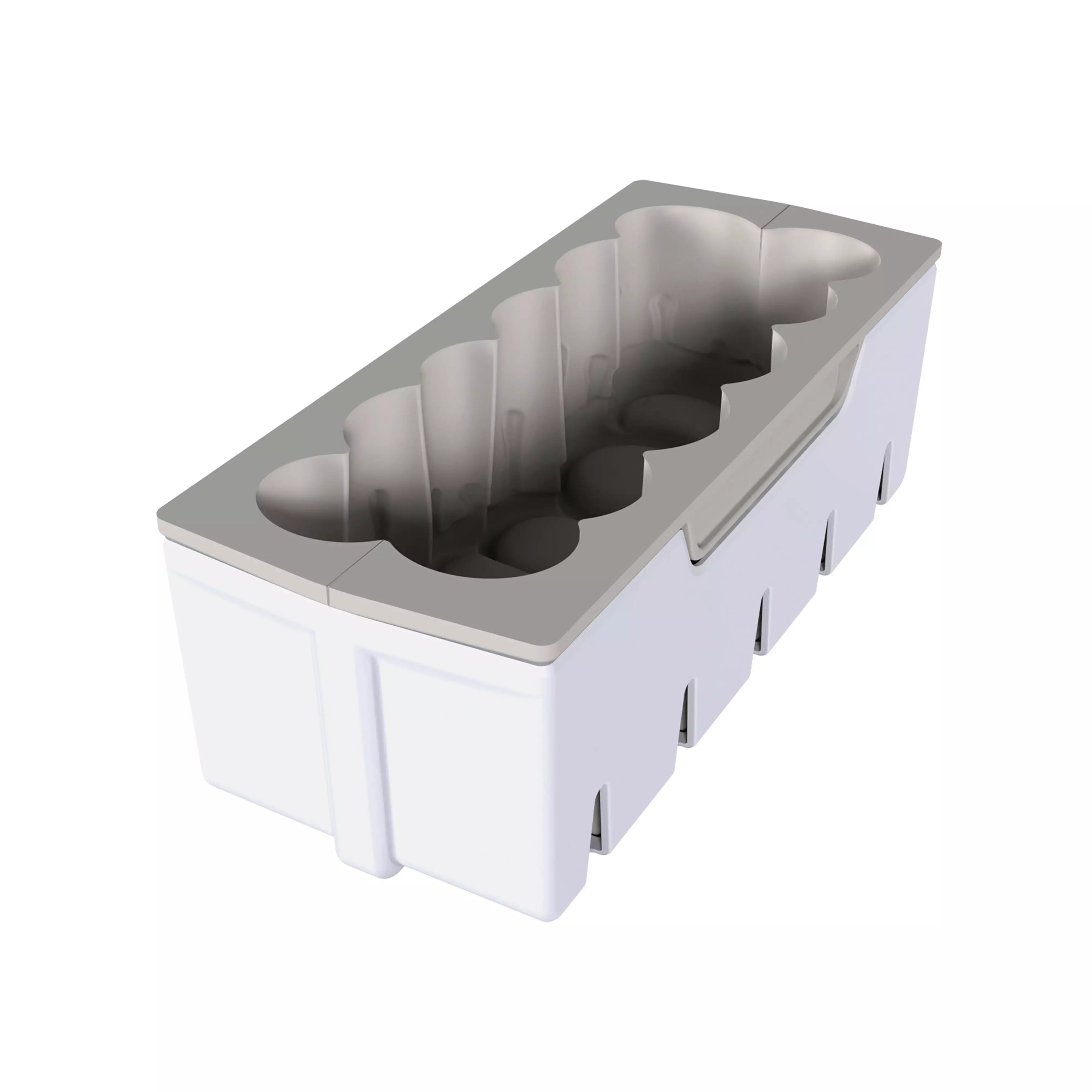 Moule silicone Bûche Lumière 219x89 H75 mm