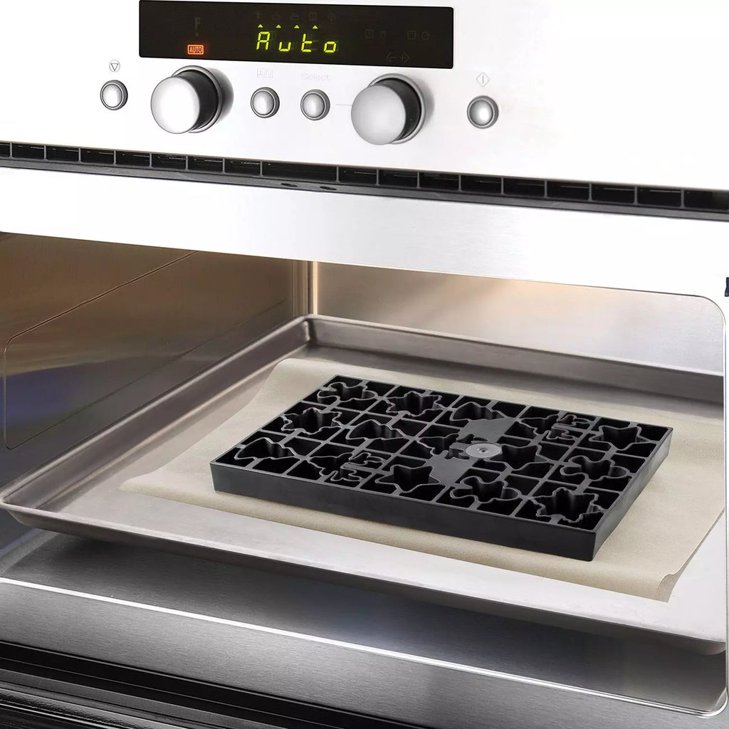 Kit “Voilà Cookie – Winter Holiday” : sachets + moule biscuits 240×150 mm (H 20 mm)