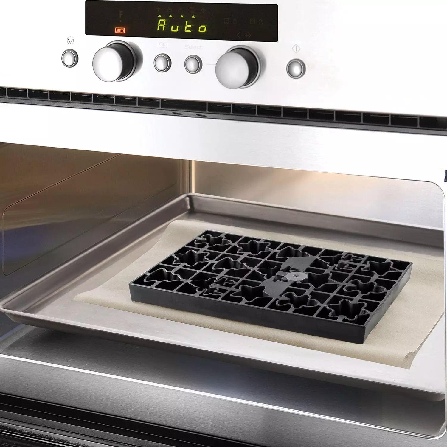 Kit “Voilà Cookie – Winter Holiday” : sachets + moule biscuits 240×150 mm (H 20 mm)