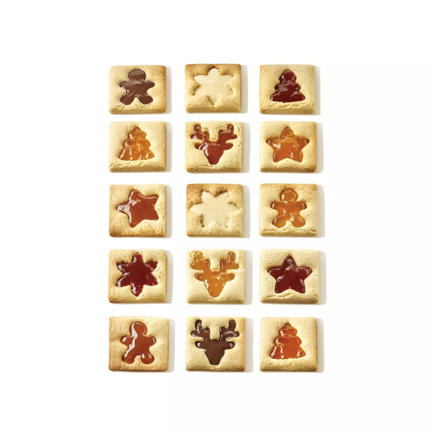 Kit “Voilà Cookie – Winter Holiday” : sachets + moule biscuits 240×150 mm (H 20 mm)