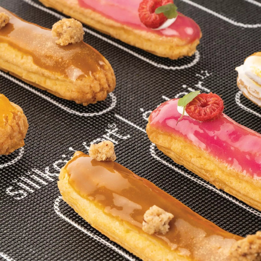 Tapis de cuisson éclairs /choux/macarons 300x400 mm