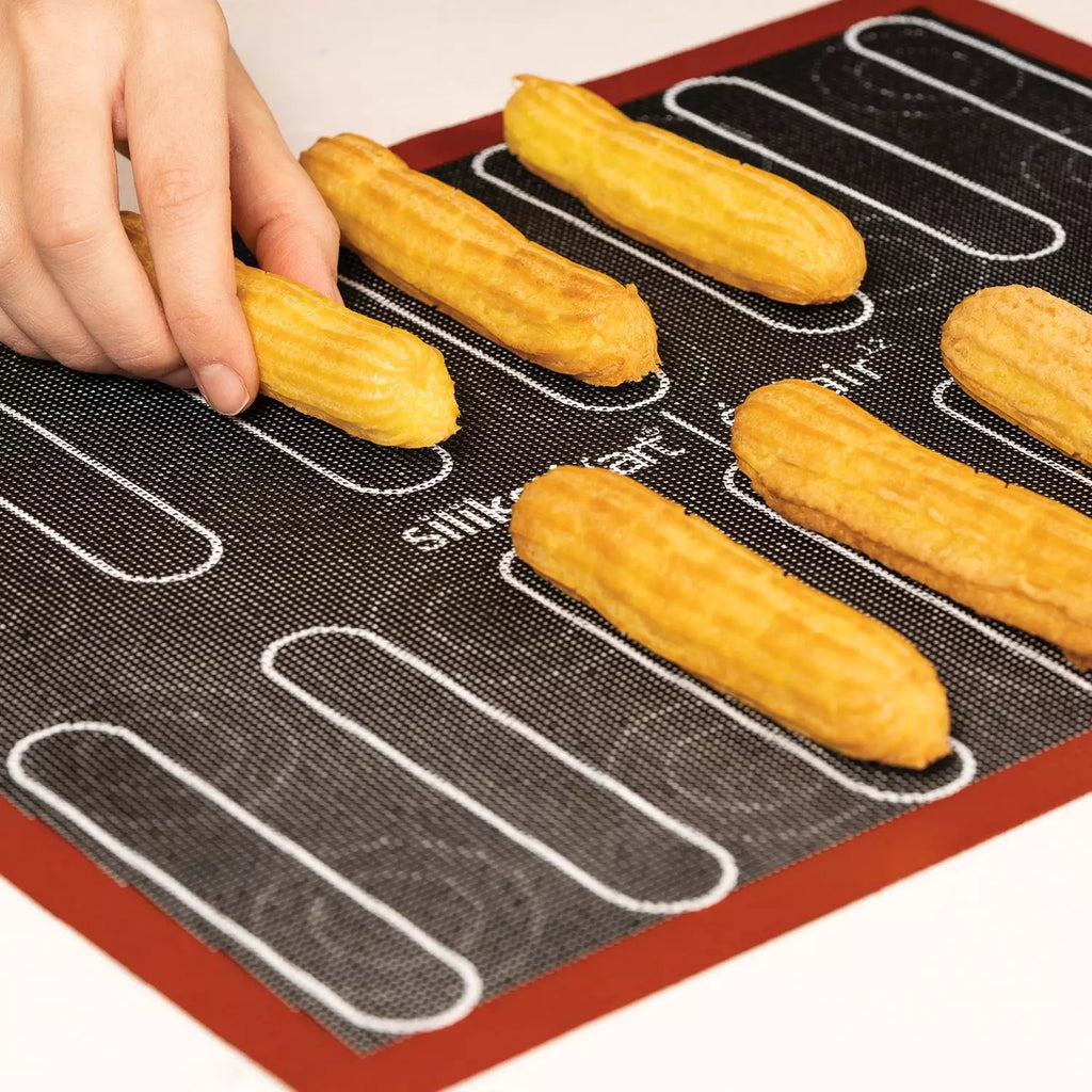 Tapis de cuisson éclairs /choux/macarons 300x400 mm