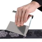 Coupe-pâte inox 120x120 mm