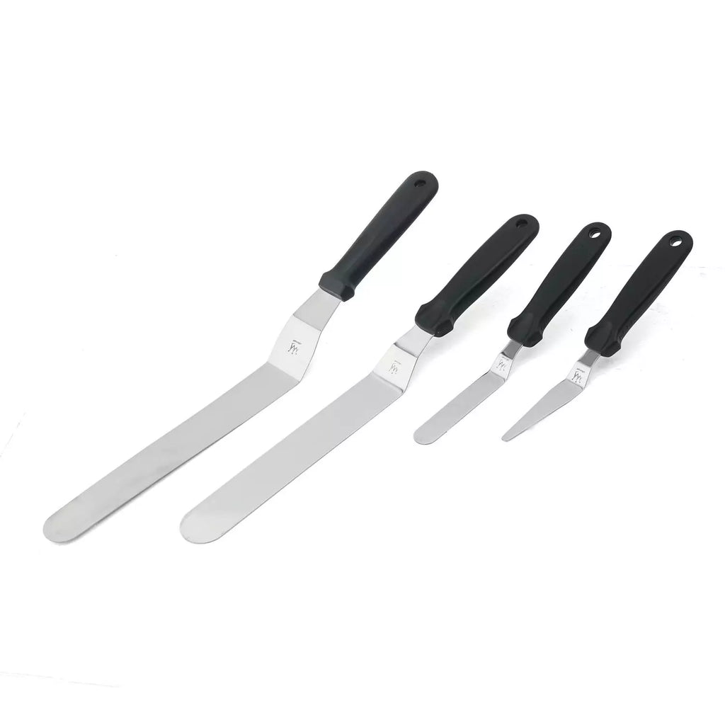 Spatule coudée inox - 38 cm