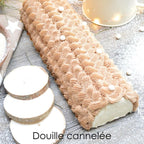 Trio de douilles pour décor de bûche – Inox